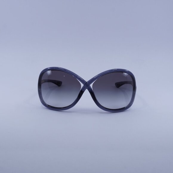 Tom Ford Whitney FT0009 0B5 Sunglasses Grey Butterfly Frame, Smoke Lenses - Picture 4 of 9